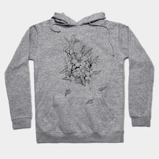 Botanical Floral Artistic Hoodie